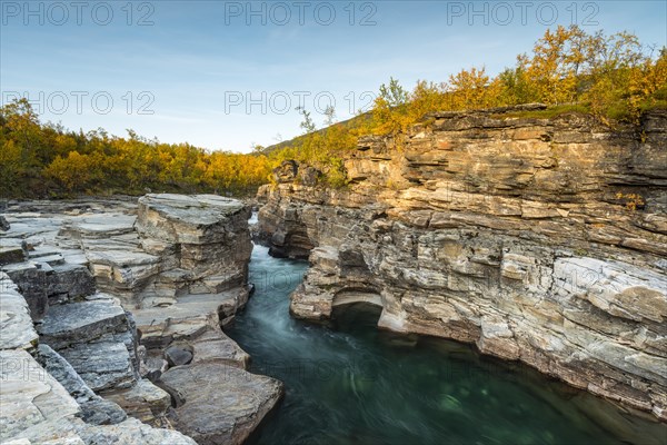 Autumnal Abisko canyon