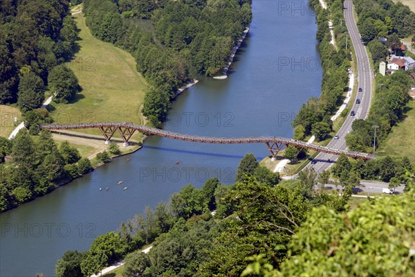 Rhine-Main-Danube Canal and Holzbrucke Tatzelwurm