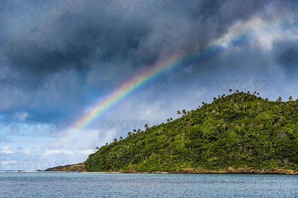Rainbow above Ofu Island