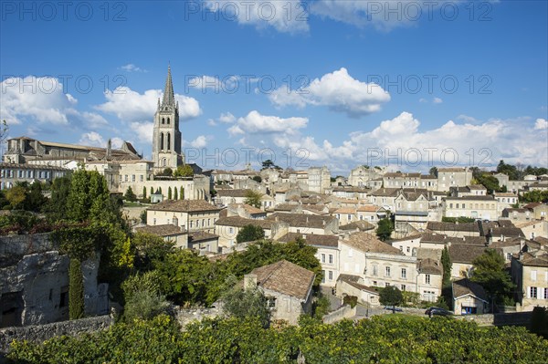 View across the historic centre