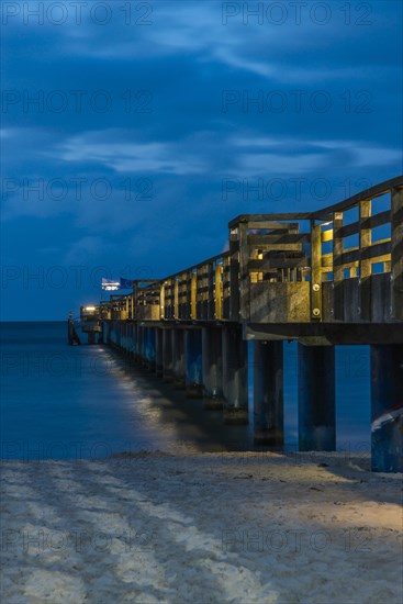 Pier in the evening