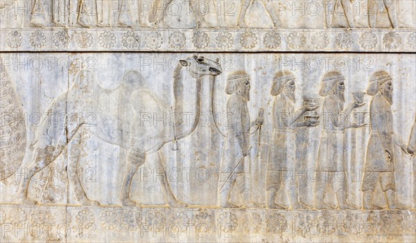 Ancient relief of the Achaemenids