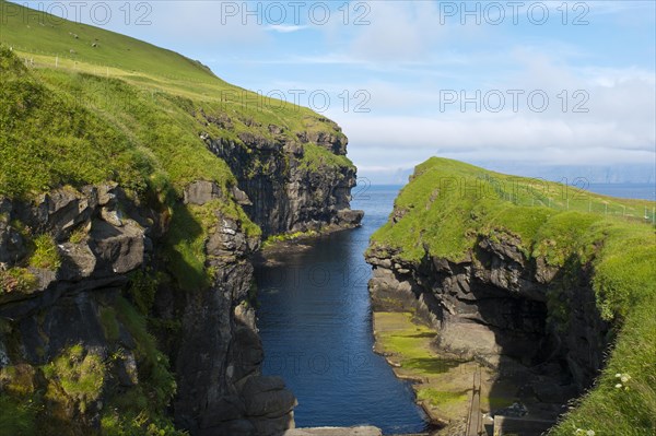 Canyon as natural harbor