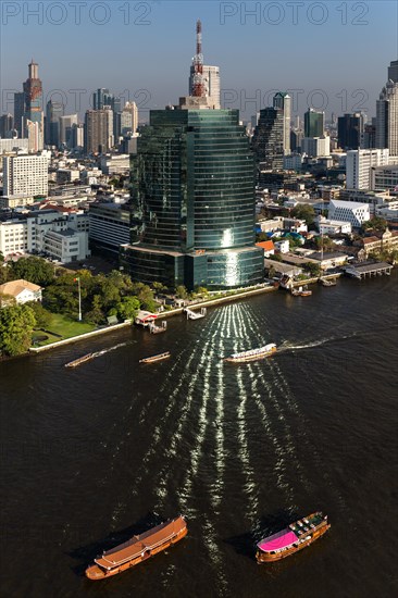 View of CAT Telecom Tower from Millennium Hilton