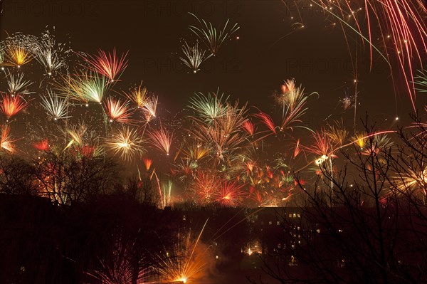 New Year fireworks