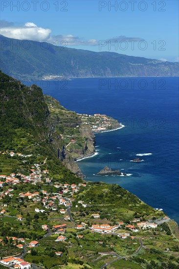 North coast with the village of Arco de Sao Jorge