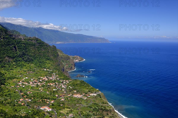 North coast with the village of Arco de Sao Jorge