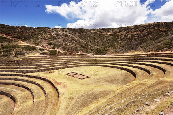 Inca terraces in the Sacred Valley