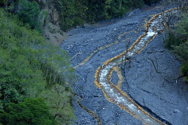 Ferruginous river