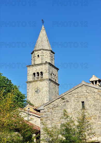 Brick bell tower from the 13th century