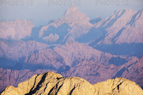 Evening mood at the Santis overlooking the Altmann