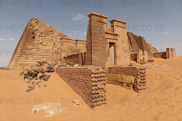 The tomb of Queen Shanakdakhete