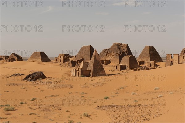 Necropolis of the rulers of the ancient kingdom of Kush