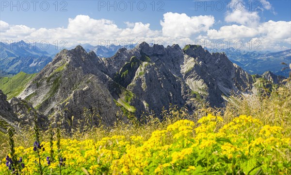 Daumengruppe mountain range