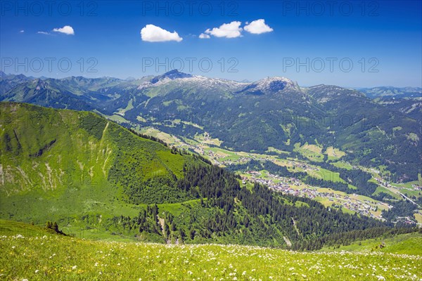 Panorama from the Fellhorn