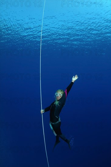 Freediving in Red Sea