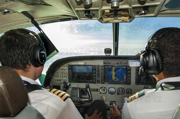 Cessna 208-B cockpit