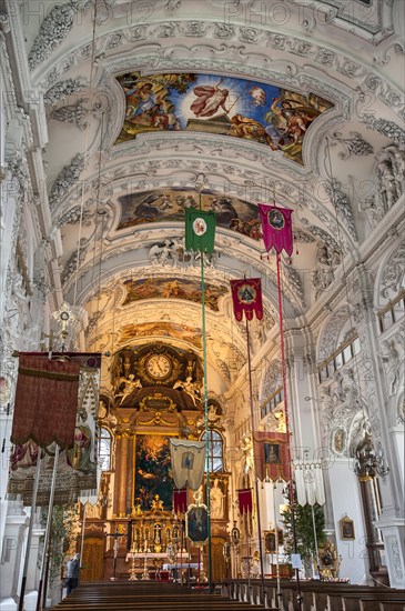 Benediktbeuern Abbey at Corpus Christi