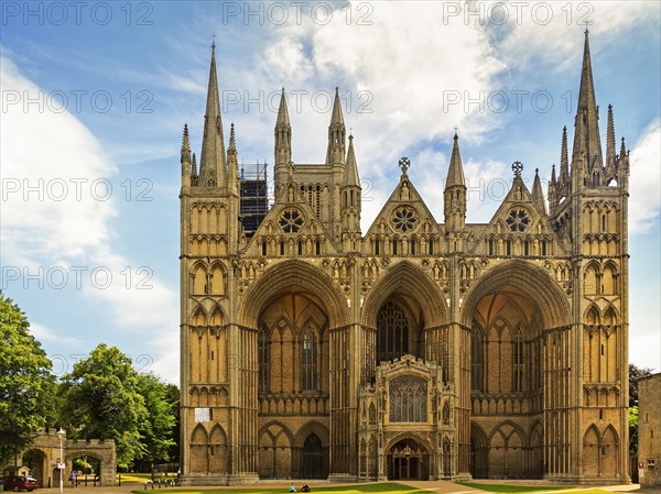 Peterborough Cathedral west front