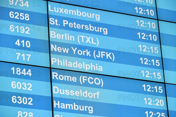 Display for takeoff or landing