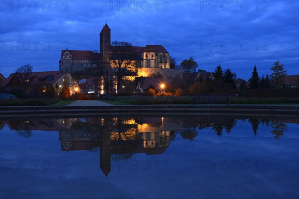 Castle hill with collegiate church of St. Servatius