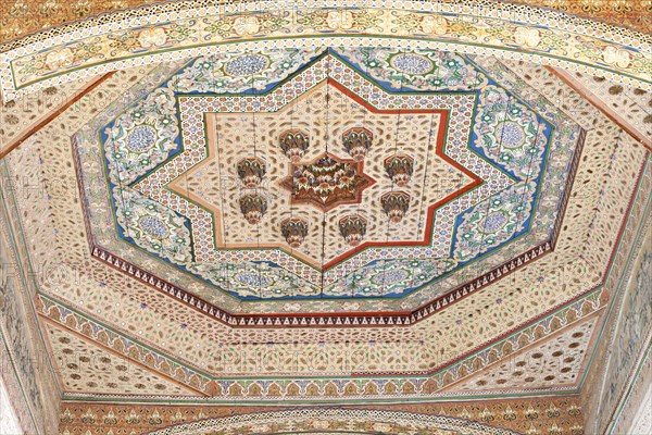 Ceiling in the Bahia Palace