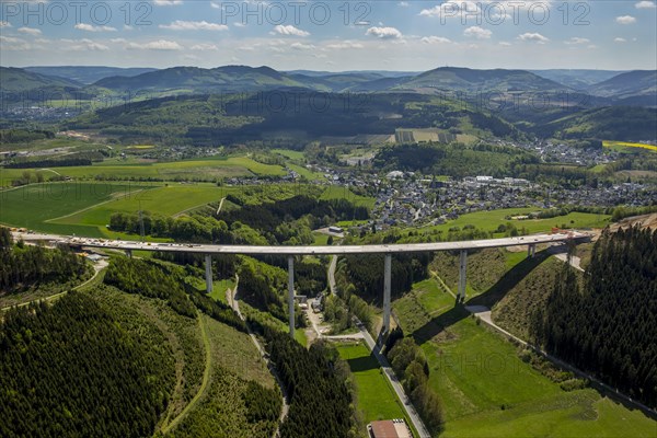 Construction of the highest viaduct of North Rhine-Westphalia