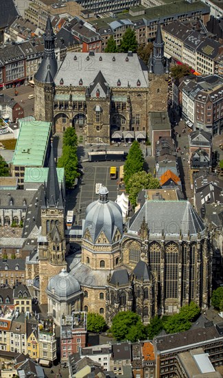 Aachen Cathedral and Aachen City Hall