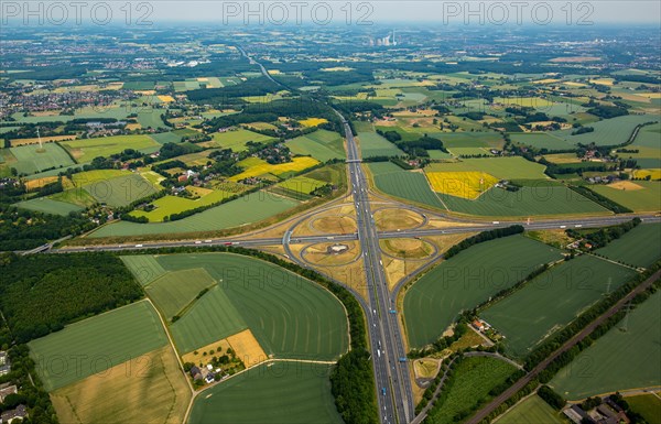 Kamener Kreuz motorway intersection A2 and A1