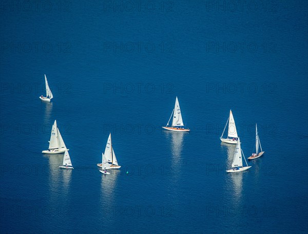 Sailboats on Lake Baldeney