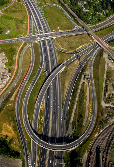 Bochum West motorway junction with Donetsk ring connection