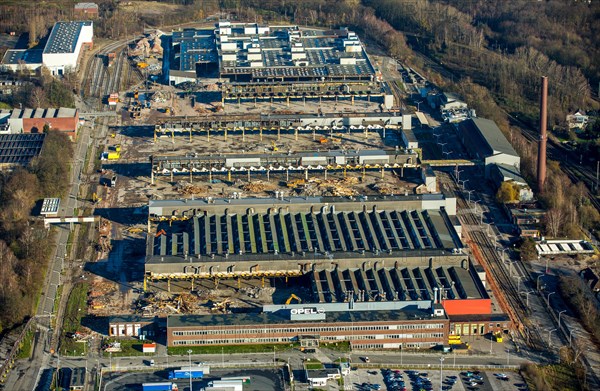 Demolition of Opel plant 2 in Langendreer