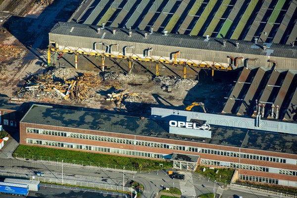 Demolition of Opel plant 2 in Langendreer