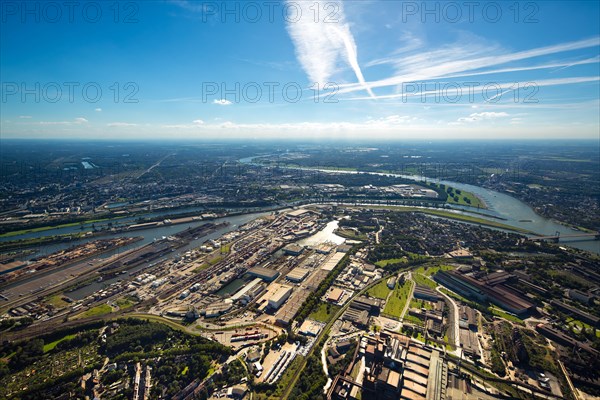 Duisburg harbor Duisport