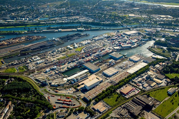 Duisburg harbor Duisport