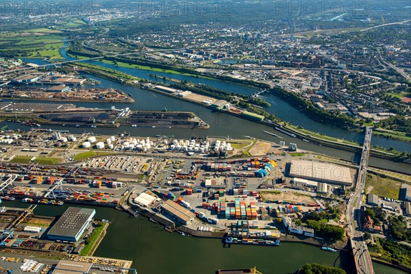 Duisburg harbor Duisport