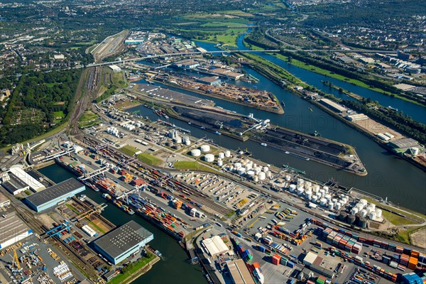 Duisburg harbor Duisport