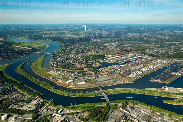 Duisburg harbor Duisport