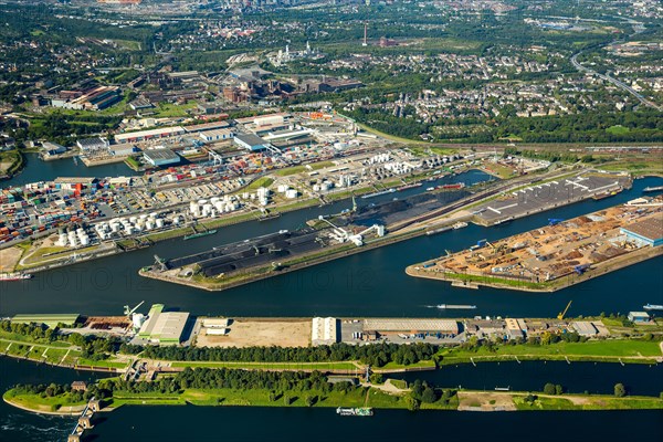 Duisburg harbor Duisport