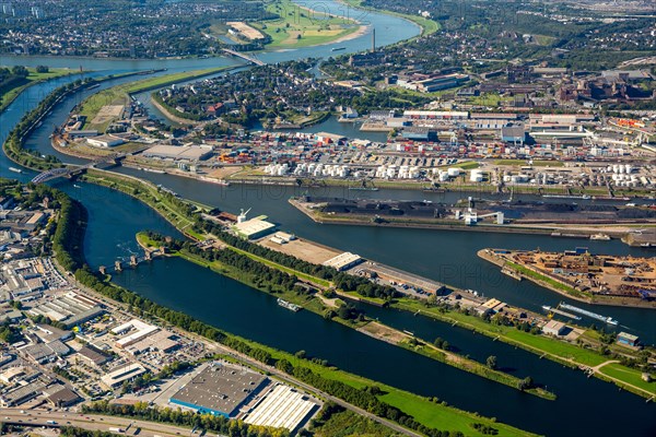 Duisburg harbor Duisport