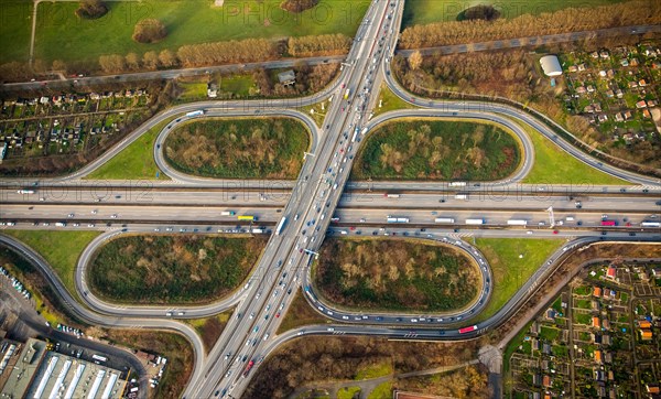 Motorway junction A40 and A59