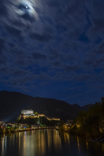 Kufstein Fortress at night