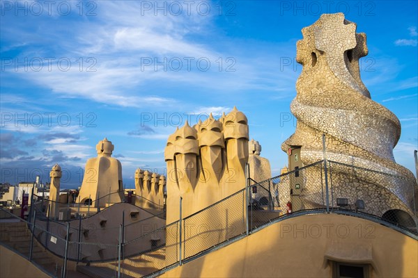 Roof terrace of Casa Mila