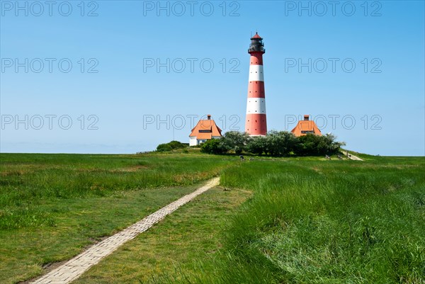 Westerhever Lighthouse and Stockenstieg