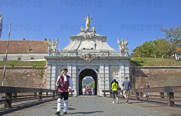 Gate III of the citadel Alba-Carolina