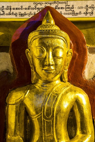 Golden Buddha statue