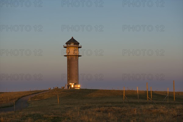 Sunrise at Feldberg tower