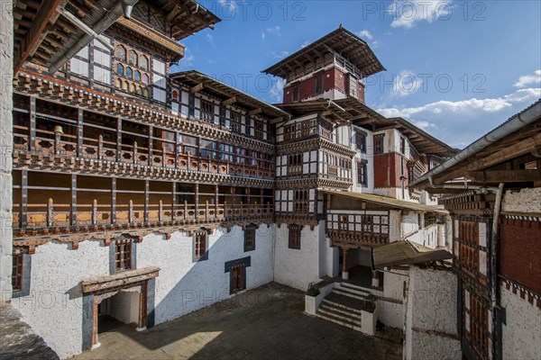 Dzong or Fortress of Trongsa
