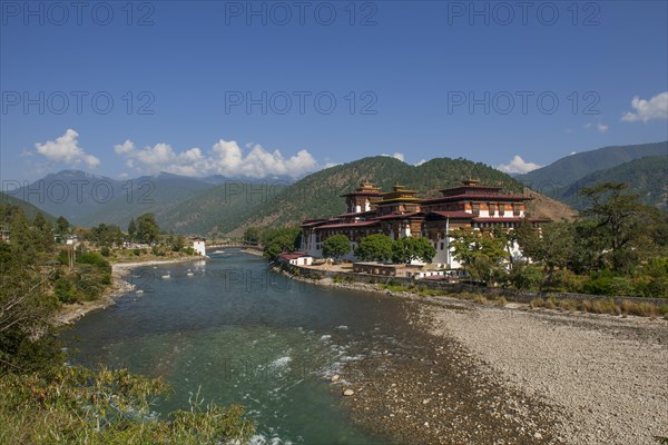 Dzong or Fortress of Punakha