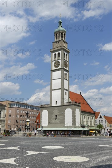 Town Hall Square with Perlach Tower